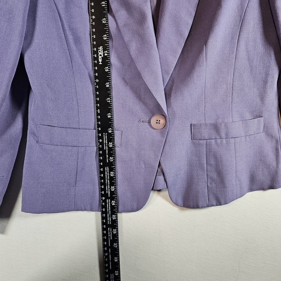 Vintage Sophisticates By Pendleton Blazer Women's 12 Periwinkle Purple - Picture 8 of 9